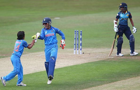 Sri Lanka v India - ICC Women's World Cup 2017 : News Photo